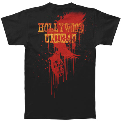 Hollywood Undead Wanted D.O.A. T-shirt Back