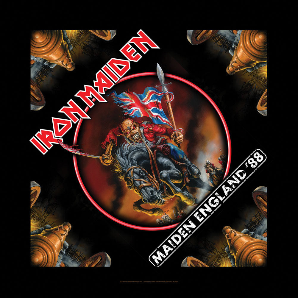 Iron Maiden Maiden England Bandana Front
