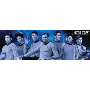 Star Trek Crew Slim Print Poster
