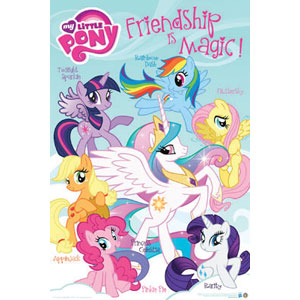My Little Pony Friendship Domestic Poster