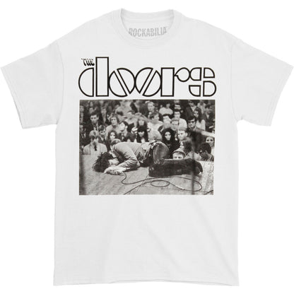 Doors Jim On Floor Slim Fit T-shirt Front