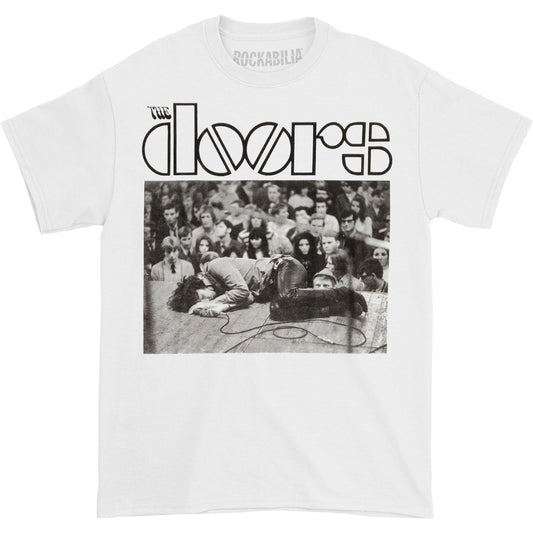 Doors Jim On Floor Slim Fit T-shirt Front