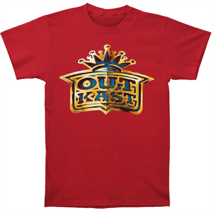 Outkast Gold Crown Logo Mens T Slim Fit T-shirt Front