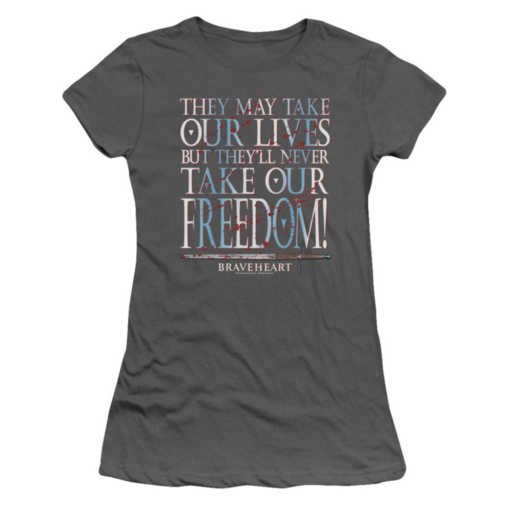 Braveheart Freedom Cap Sleeve Junior Top Front