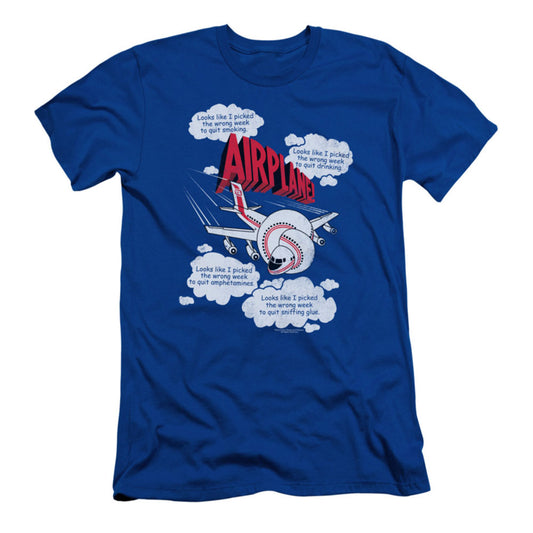 Airplane Picked The Wrong Day Slim Fit T-shirt