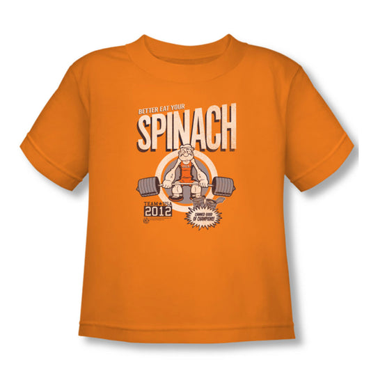 Popeye Eat Your Spinach Childrens T-shirt