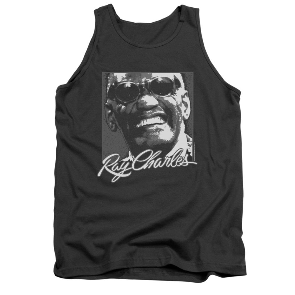Ray Charles Signature Glasses Mens Tank