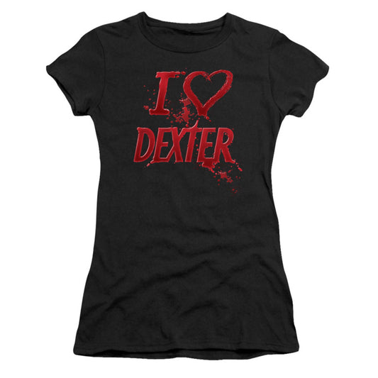 Dexter I Heart Dexter Cap Sleeve Junior Top