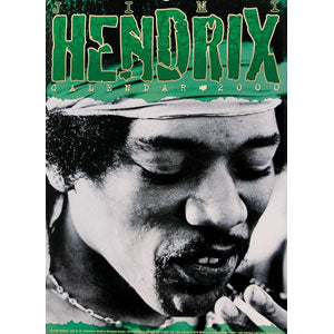 Jimi Hendrix Calendar Front