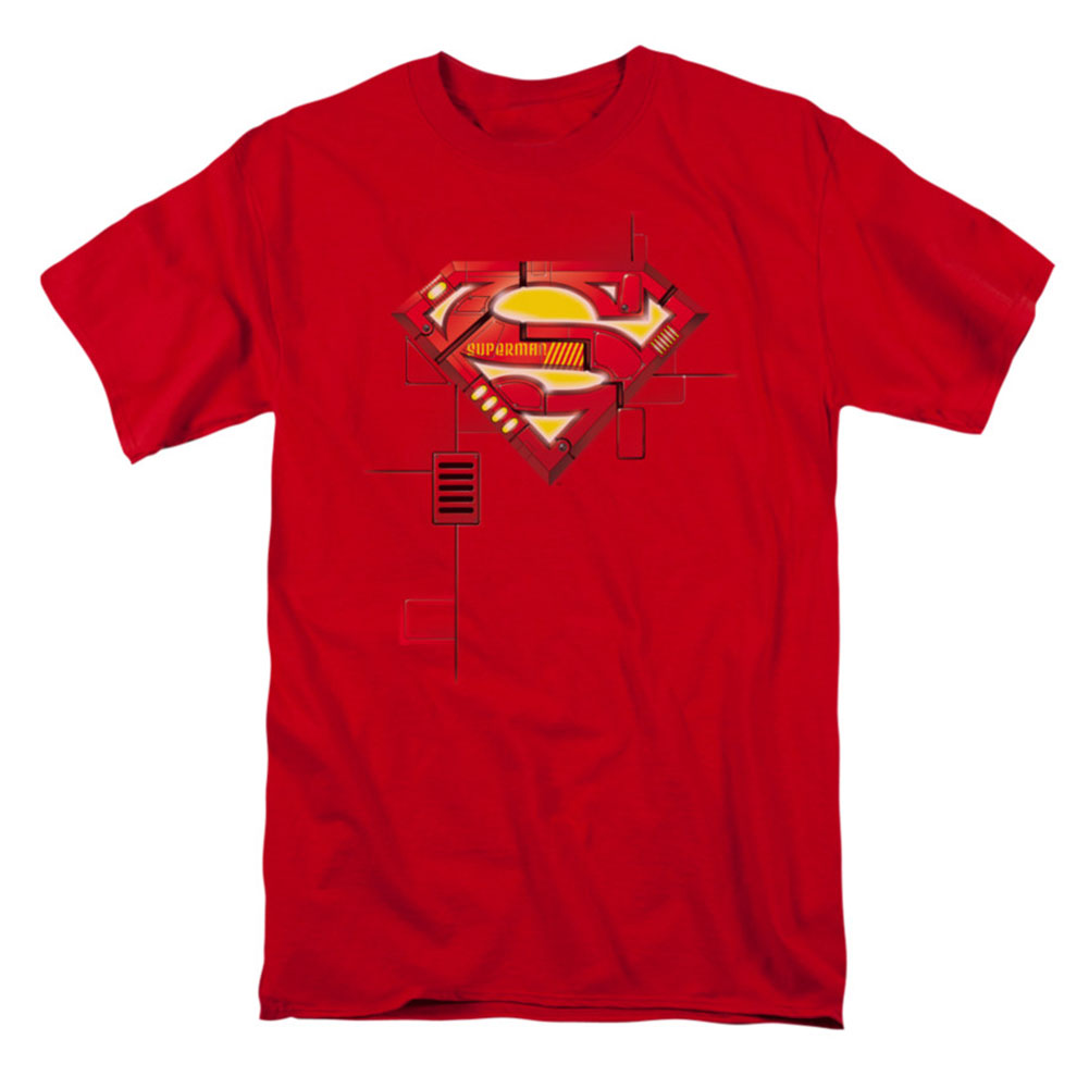 Superman Super Mech Shield T-shirt