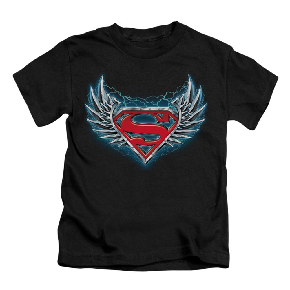 Superman Steel Wings Logo Childrens T-shirt