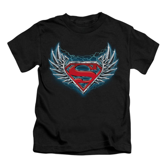 Superman Steel Wings Logo Childrens T-shirt