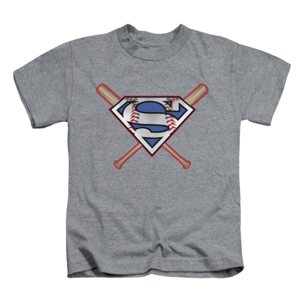 Superman Crossed Bats Childrens T-shirt