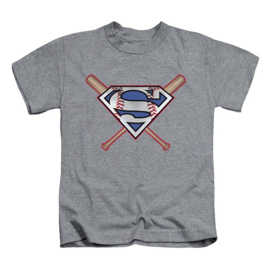 Superman Crossed Bats Childrens T-shirt