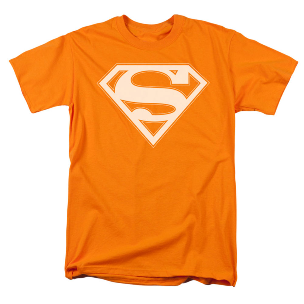 Superman Orange & White Shield T-shirt