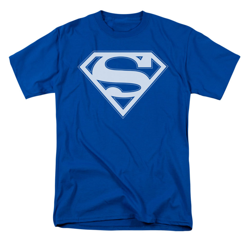 Superman Blue & White Shield T-shirt