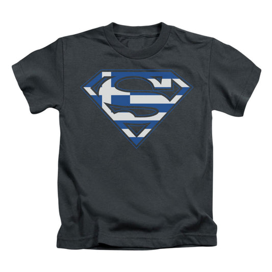 Superman Greek Shield Childrens T-shirt