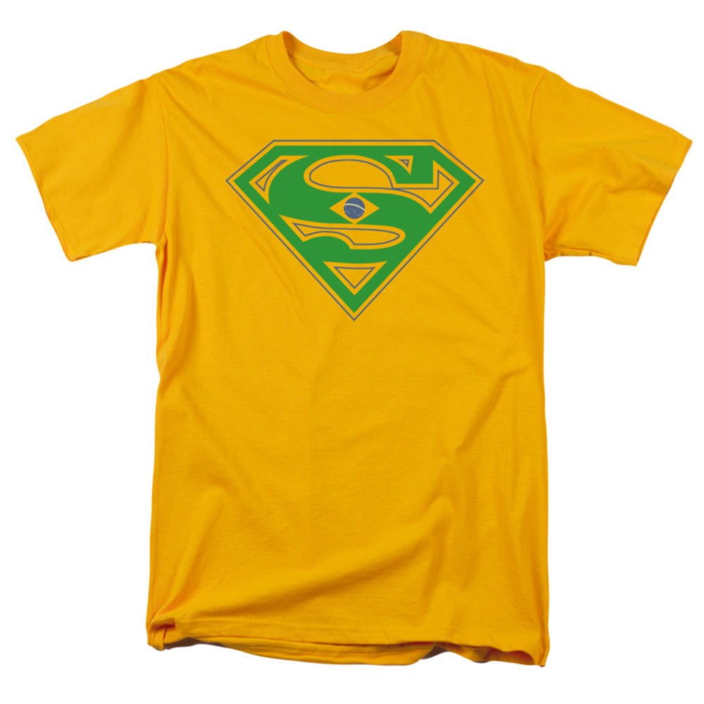 Superman Brazil Shield T-shirt