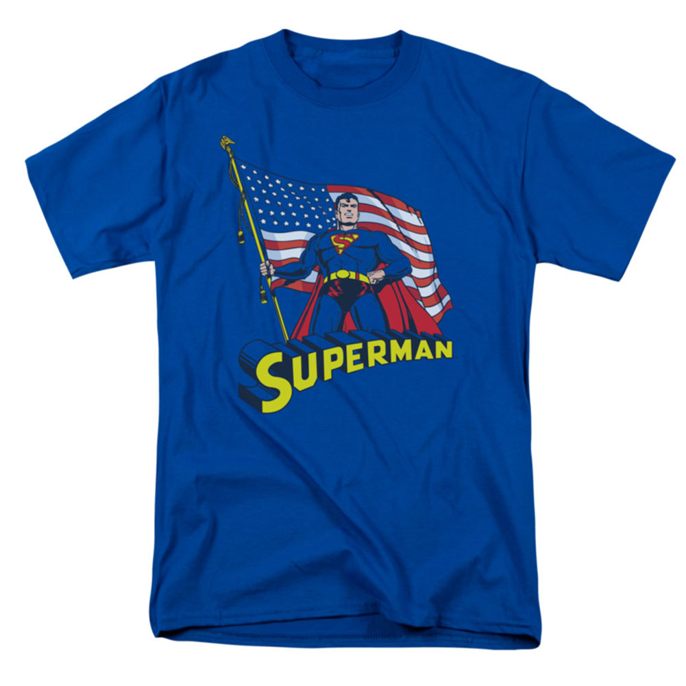 Superman American Flag T-shirt