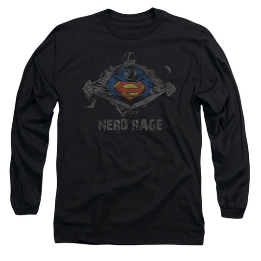 Superman Nerd Rage Long Sleeve