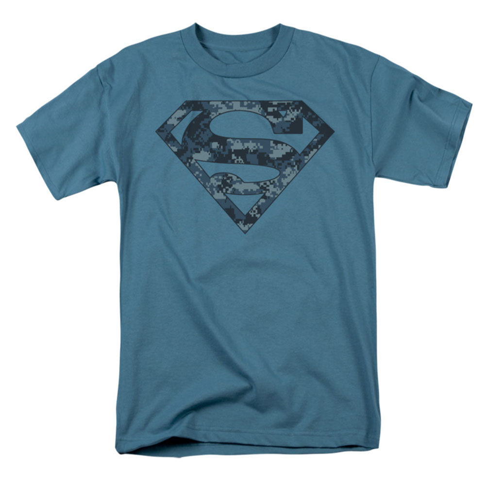 Superman Navy Camo Shield T-shirt