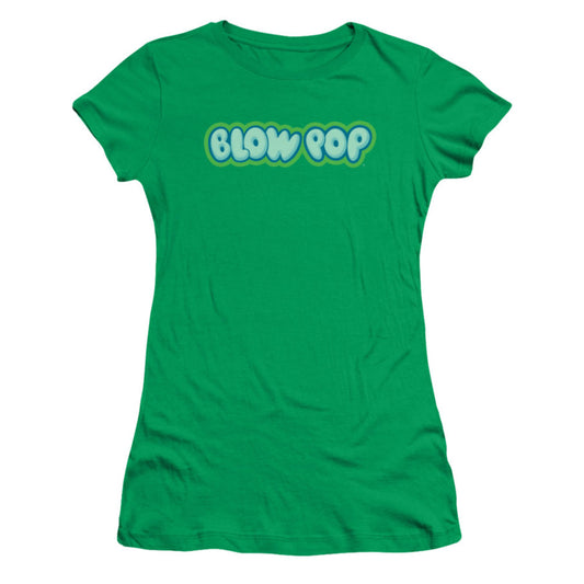 Tootsie Roll Blow Pop Logo Cap Sleeve Junior Top