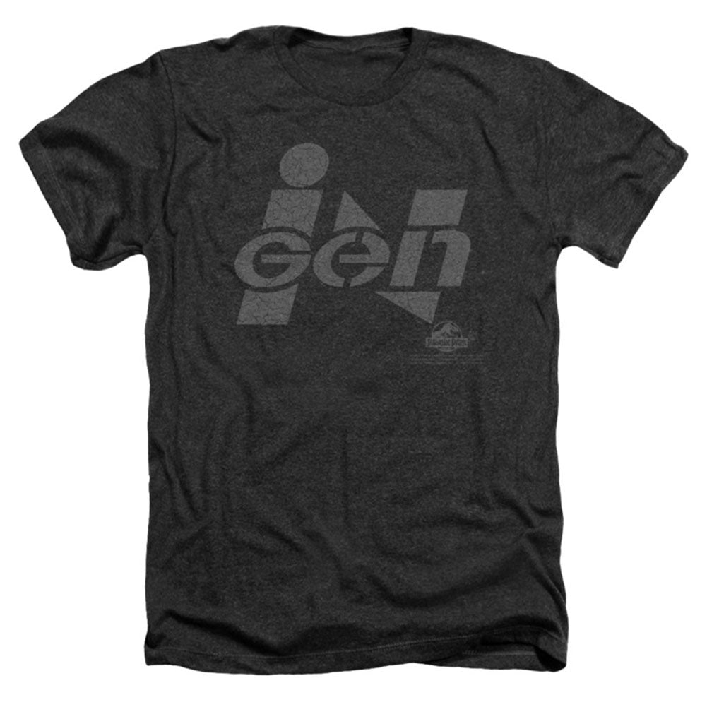 Jurassic Park Ingen Logo Heather T-shirt
