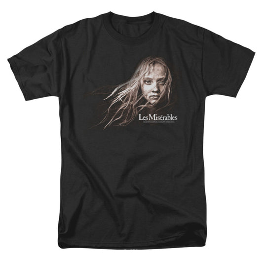Les Miserables Cosette Face T-shirt