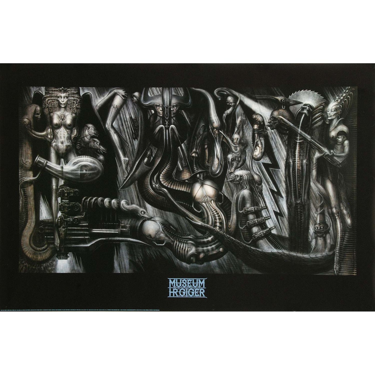 HR Giger Ani Mia Domestic Poster