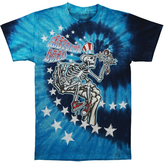 Grateful Dead Uncle Sam I Am Tie Dye T-shirt Front