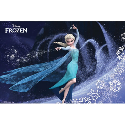 Frozen Elsa Domestic Poster