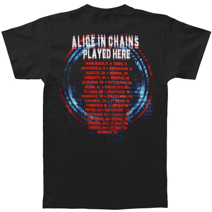 Play Button Tour Tee (Miami - Montreal) Slim Fit T-shirt