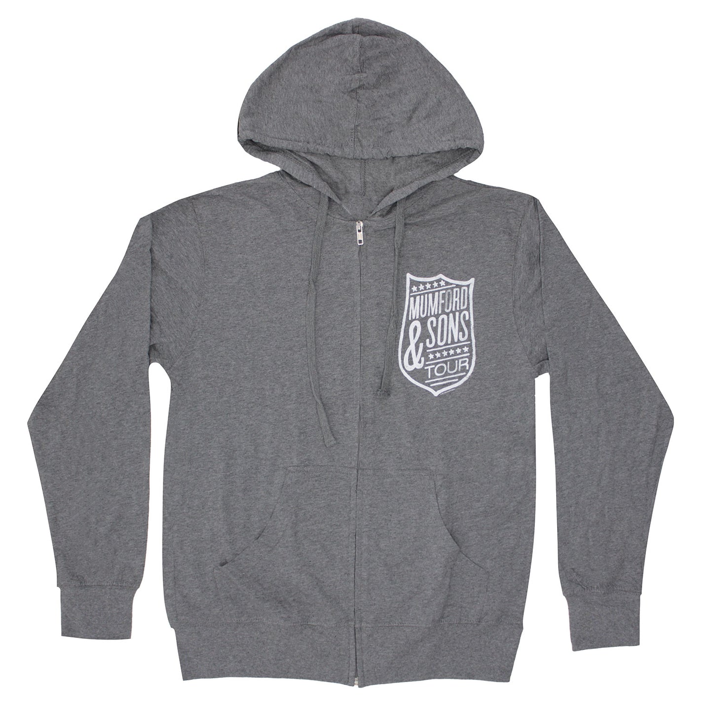 Shield Tour Lightweight Pullover Hoodie Zippered Hooded Sweatshirt