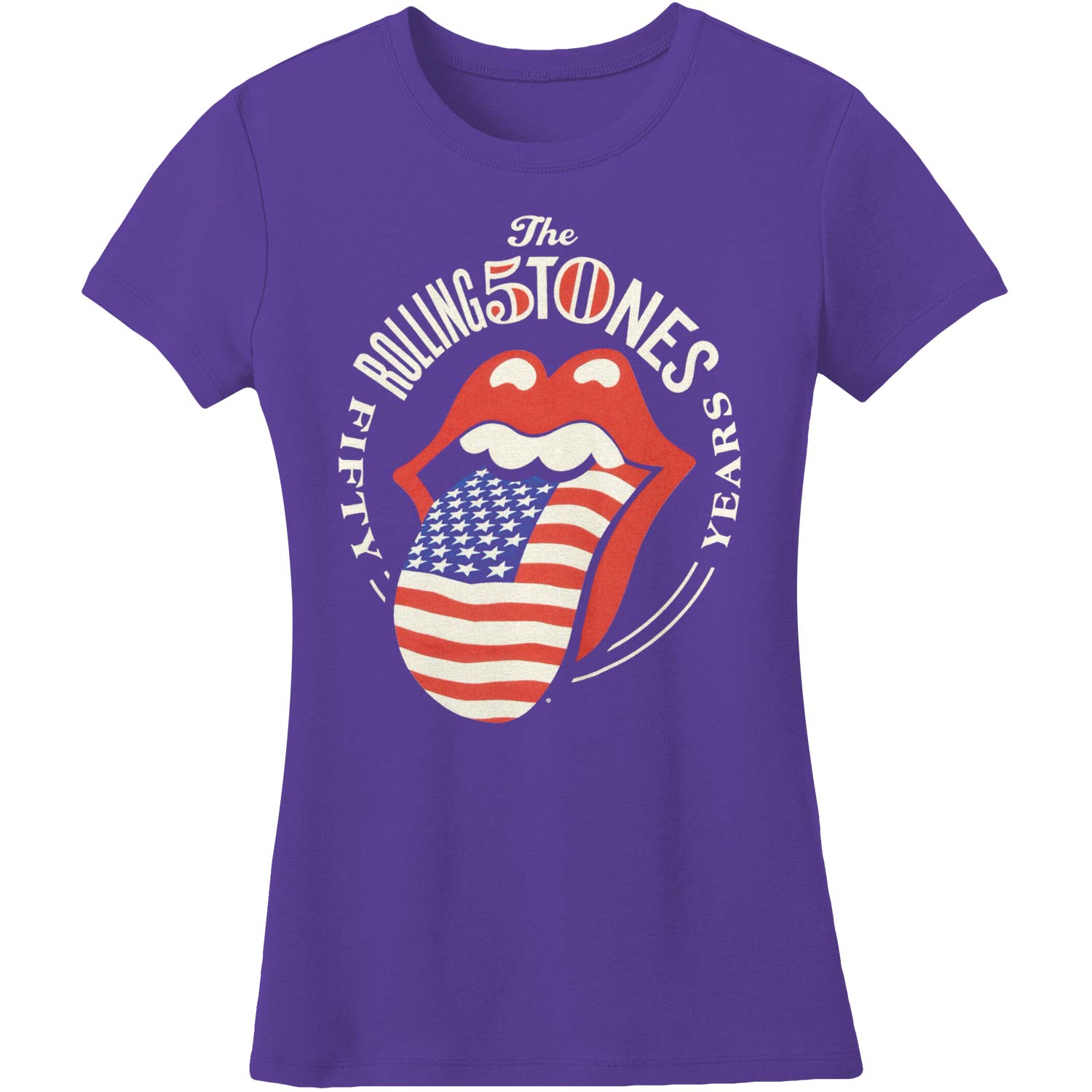 Rolling Stones Tongue 50th Soft Junior Top