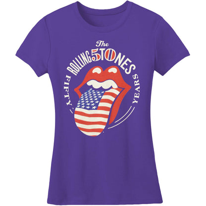 Rolling Stones Tongue 50th Soft Junior Top