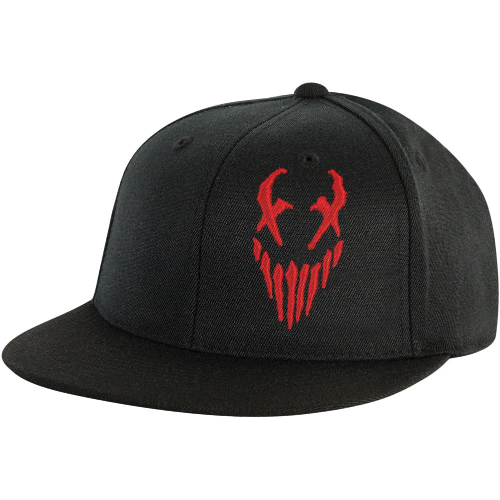 Mushroomhead X-Face Black/Red Snapback Hat Baseball Cap Front