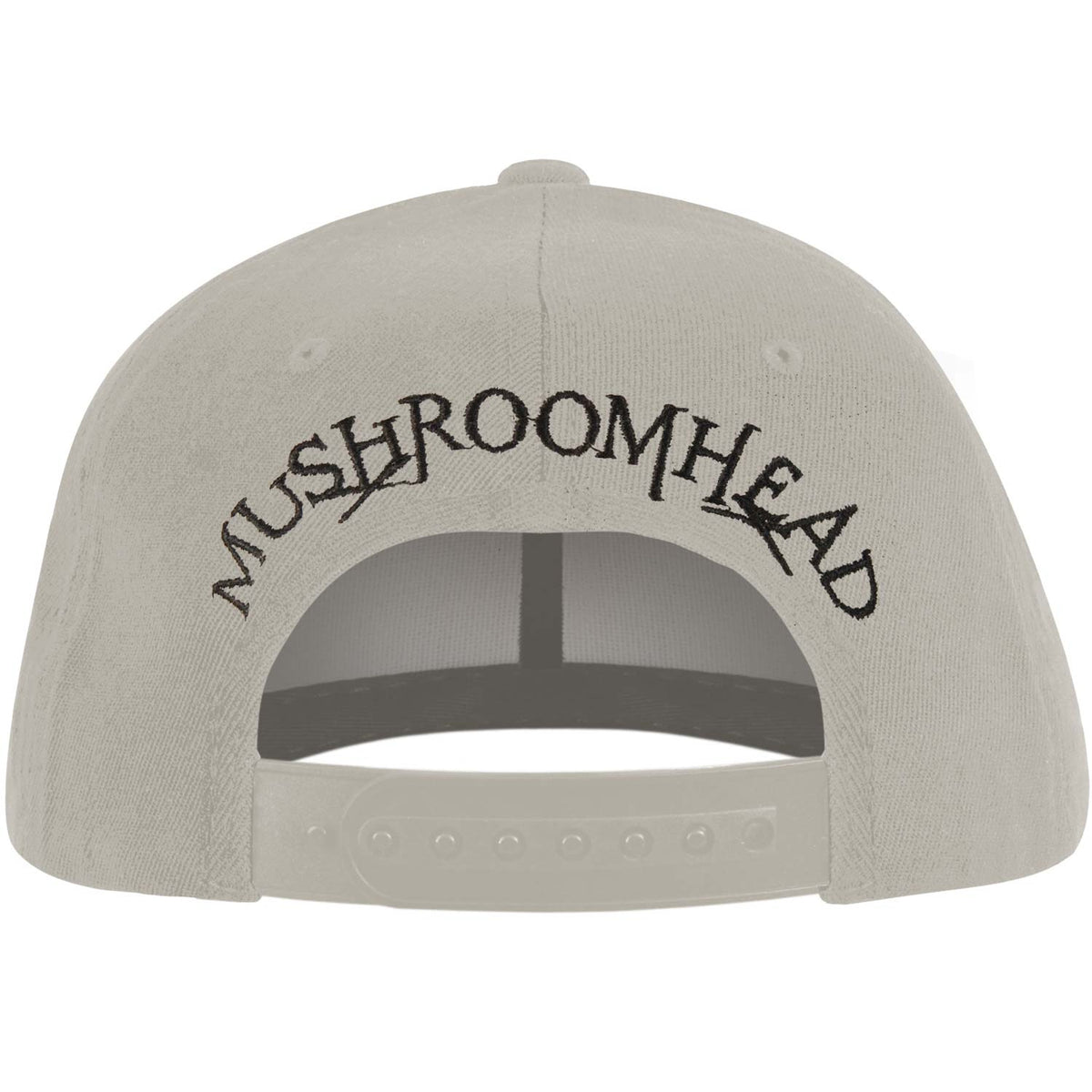 Mushroomhead Charcoal X-Face Grey Snapback Hat Baseball Cap Back