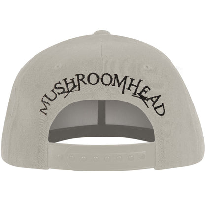 Mushroomhead Charcoal X-Face Grey Snapback Hat Baseball Cap Back