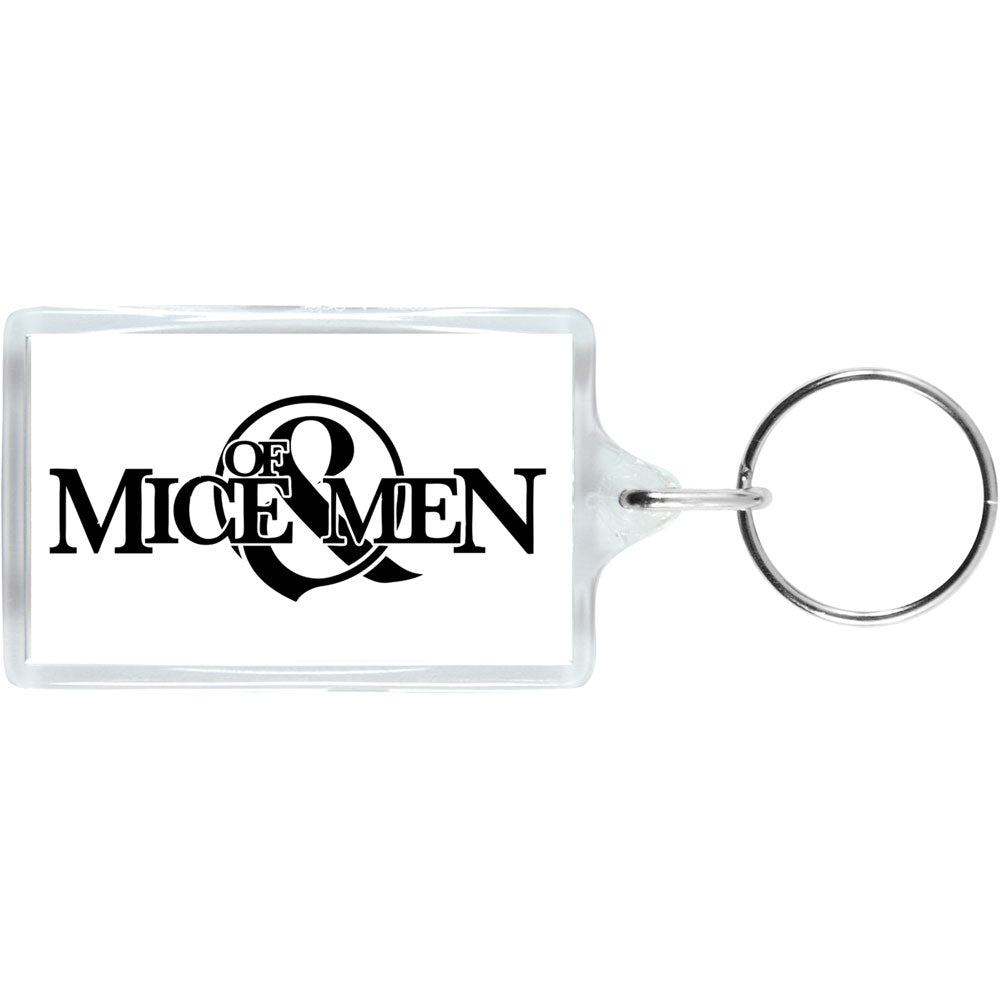 Of Mice & Men Photo Plastic Key Chain Back
