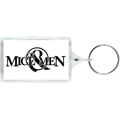 Of Mice & Men Photo Plastic Key Chain Back