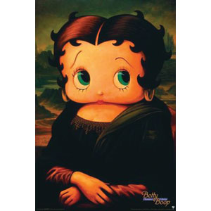 Betty Boop Mona Domestic Poster