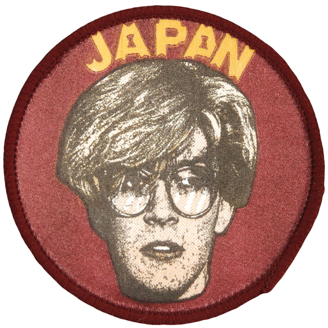 Japan David Sylvian Of Japan Woven Patch