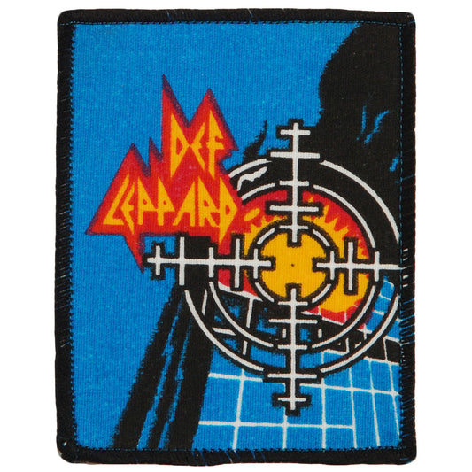 Def Leppard Pyromania Square (Black Border) Screen Printed Patch