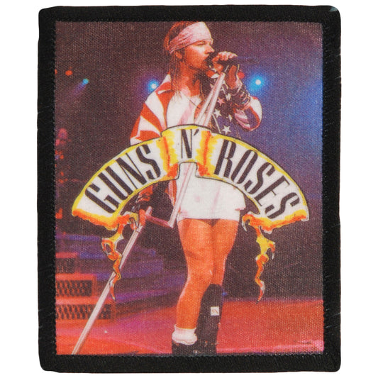 Guns N Roses Axl Rose Screen Printed Patch