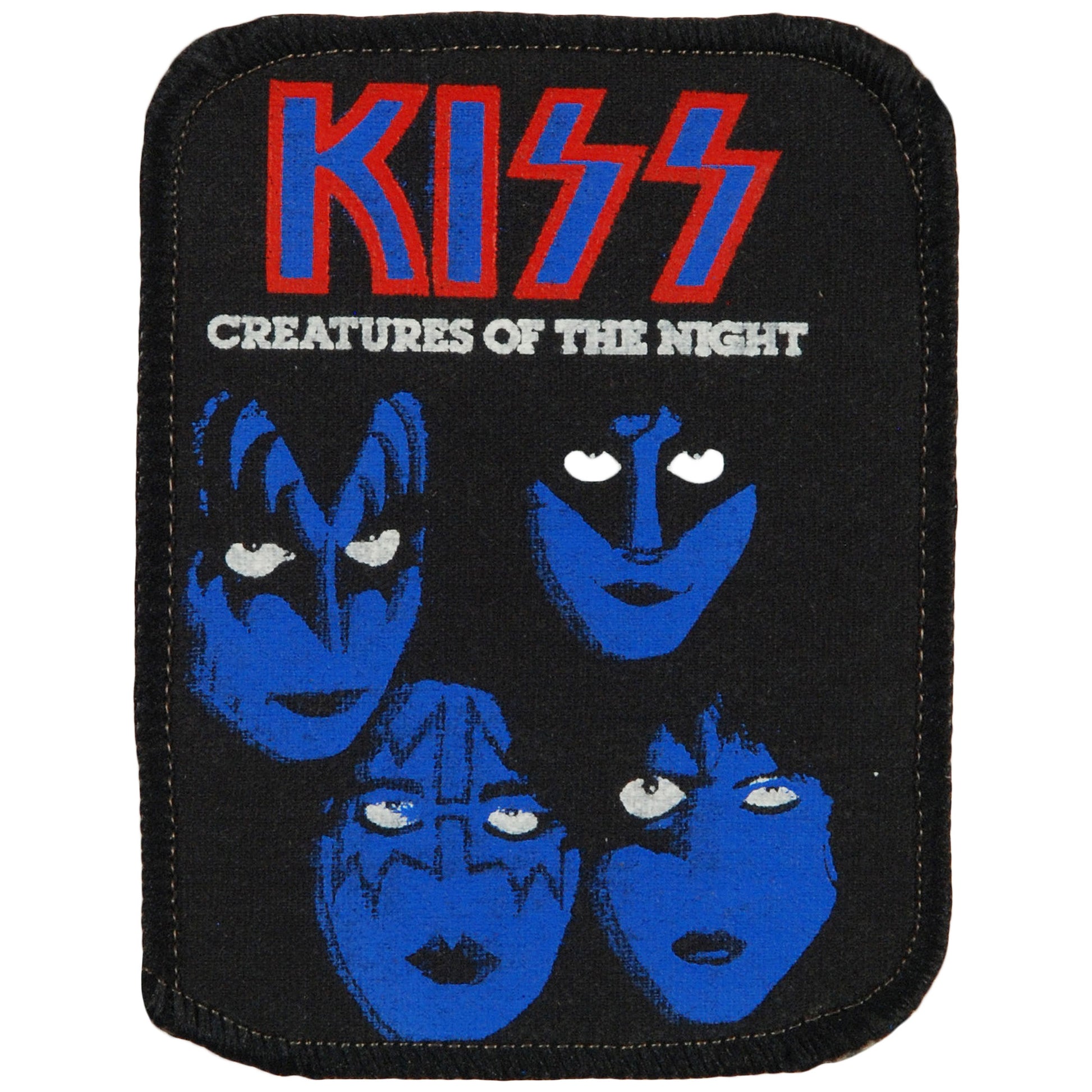 KISS Creatures Of The Night Screen Printed Patch