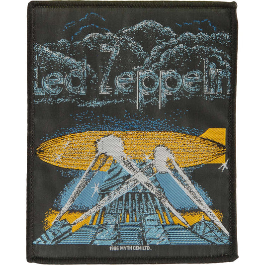 Led Zeppelin Logo 2 Woven Patch Front