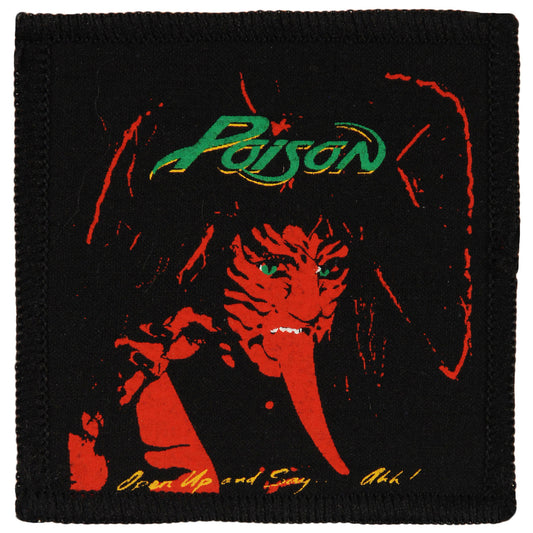 Poison 1 Screen Printed Patch Front