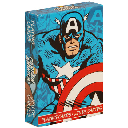 Captain America Comics Playing Cards