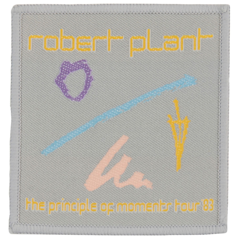 Robert Plant 1983 Tour Woven Patch