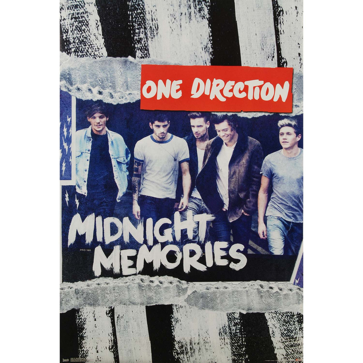 One Direction Midnight Memories Domestic Poster Front